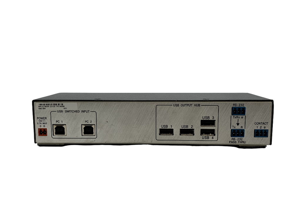 Extron SW2 USB Series 2 Input USB Switcher with Power Adapter