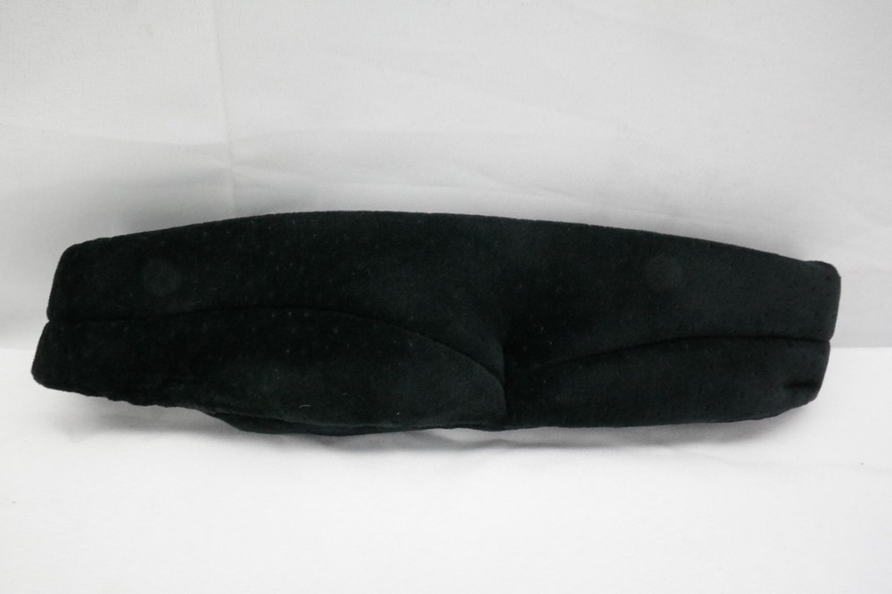Sleep Mask with Memory Foam Eye Pockets Black TF