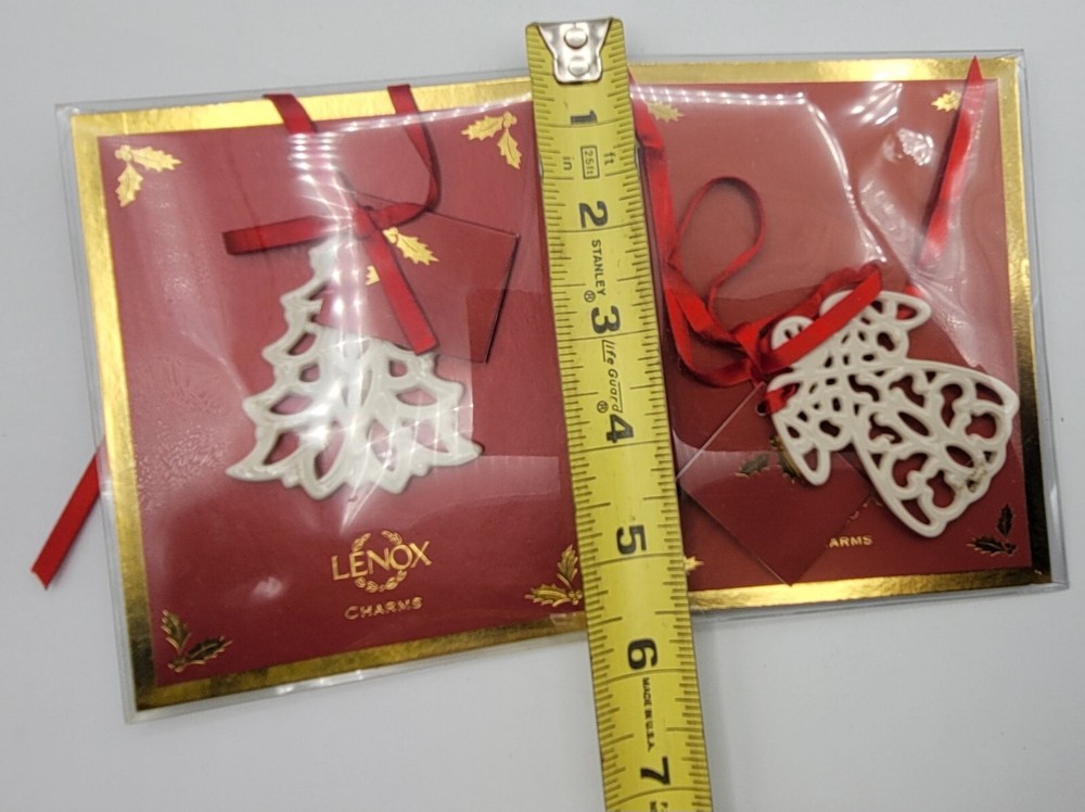Lenox Charms Ornaments Angel And Tree