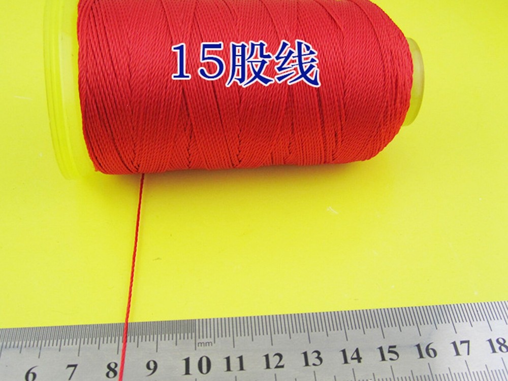 One Spool Nylon Beading Thread Cord String 210D/15 150 Meter Spool Color Choice