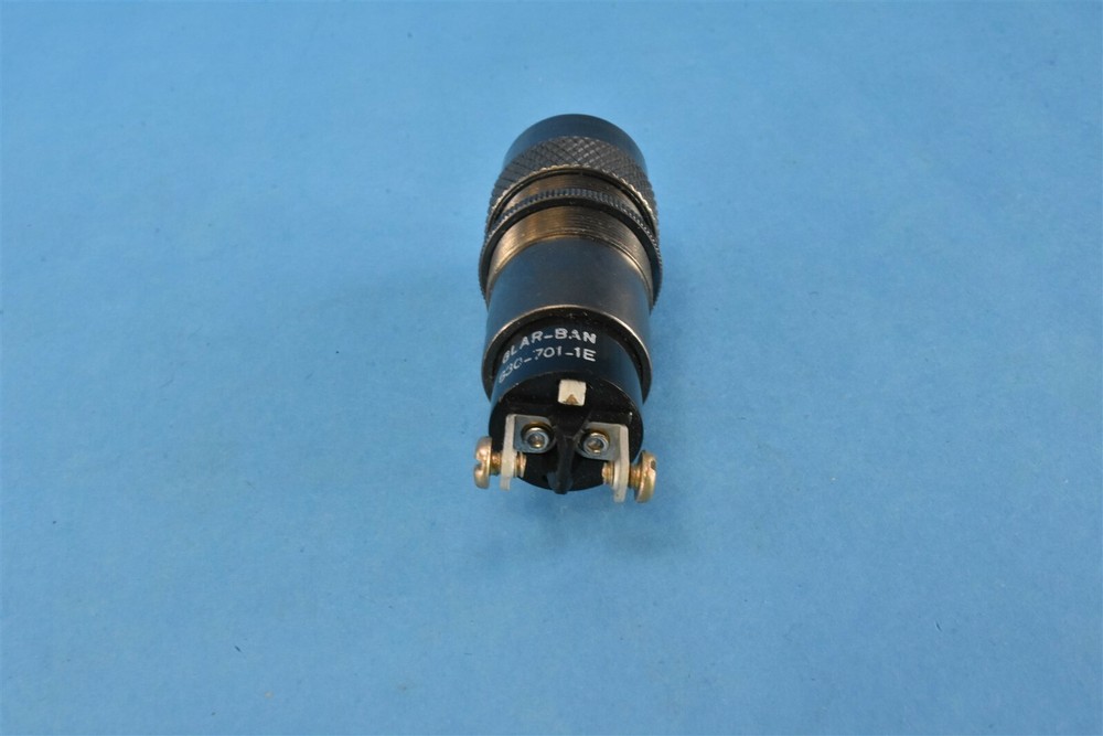 Mil-Spec Glar-Ban Indicator Light Part # 830-701-1E 110V 1"