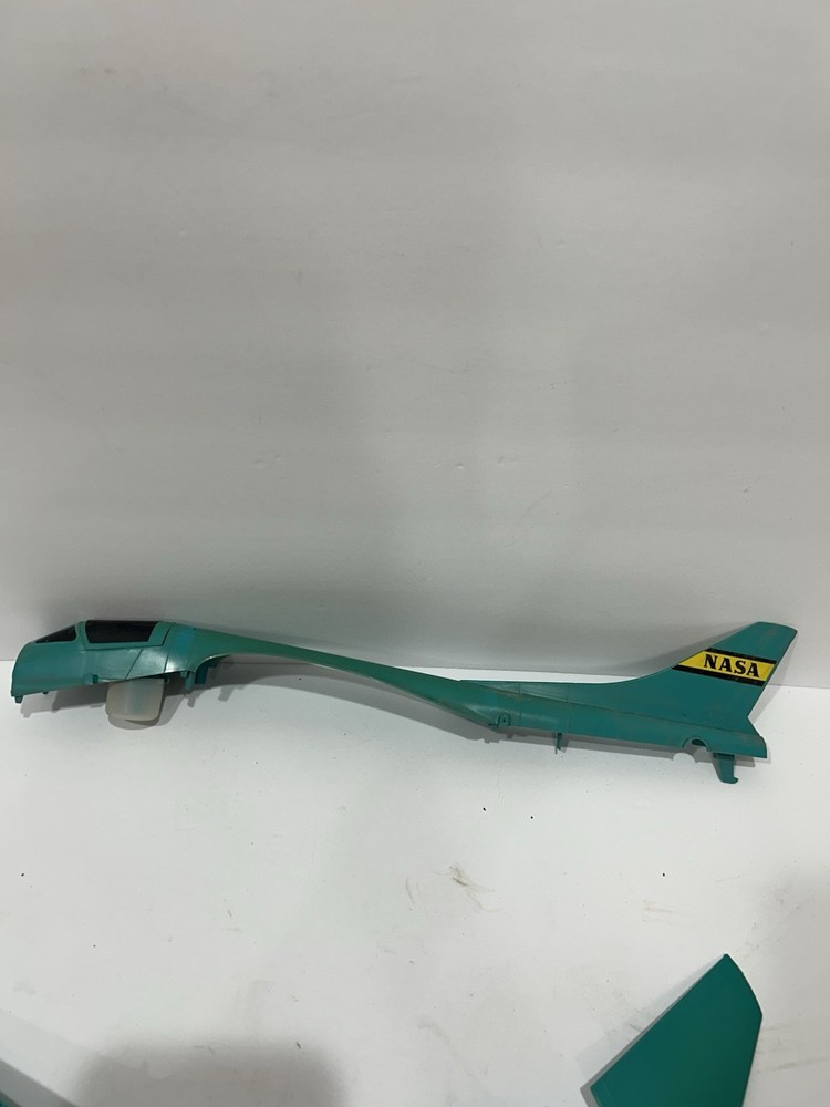 Rare 1970s Cox NASA Gas Powered Engine Line Controlled Stunt Airplane UNTESTED