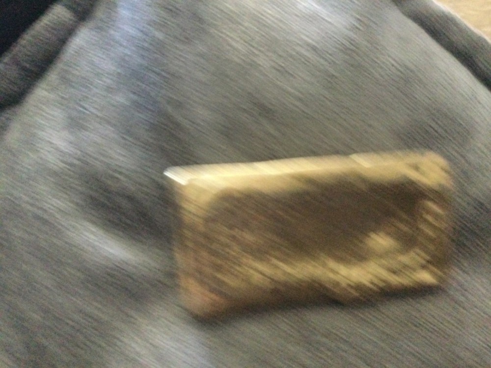 one+ pound gold bar (see discription)