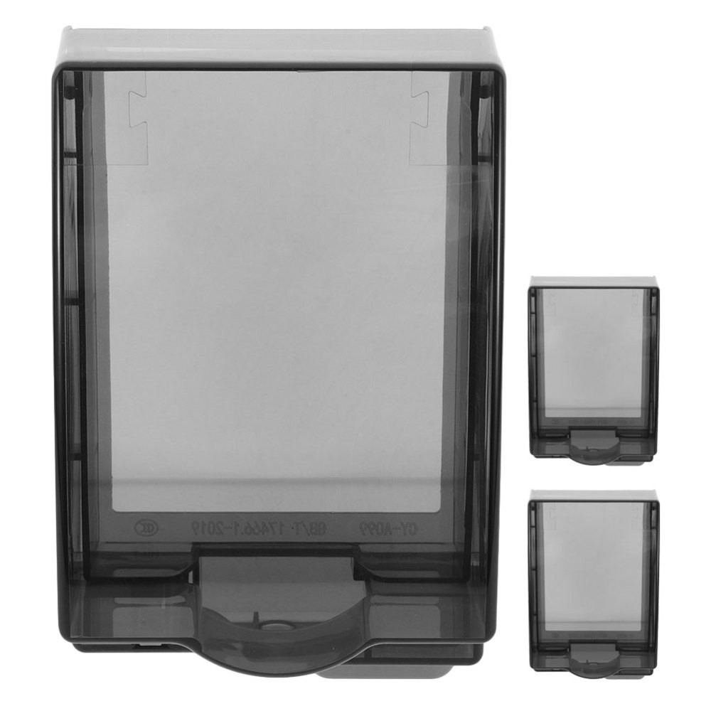 3 Pcs Waterproof Switch Protector outside Electrical Outlet Cover Adhesive