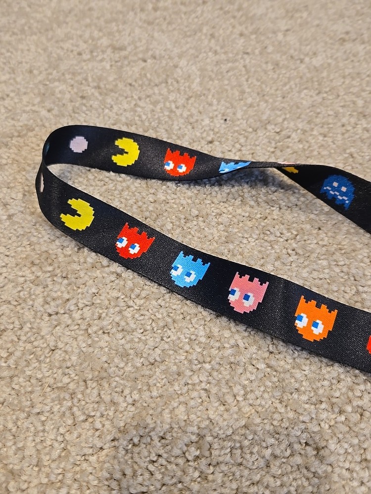 Pac-Man Lanyard NEVER USED