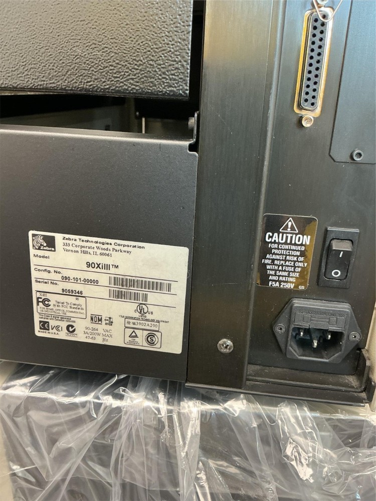 Zebra 90XiIII Thermal Transfer Label Printer