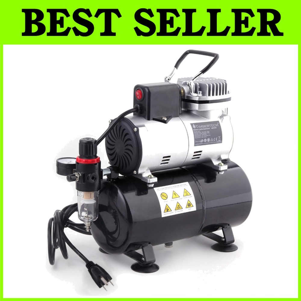 Upgraded Mini Airbrush Compressor with Cooling Fan