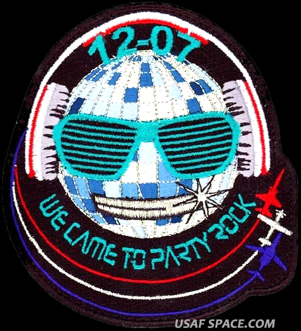 USAF PILOT TRAINING CLASS - 2012-07 - WE CAME TO PARTY ROCK - ORIGINAL PATCH