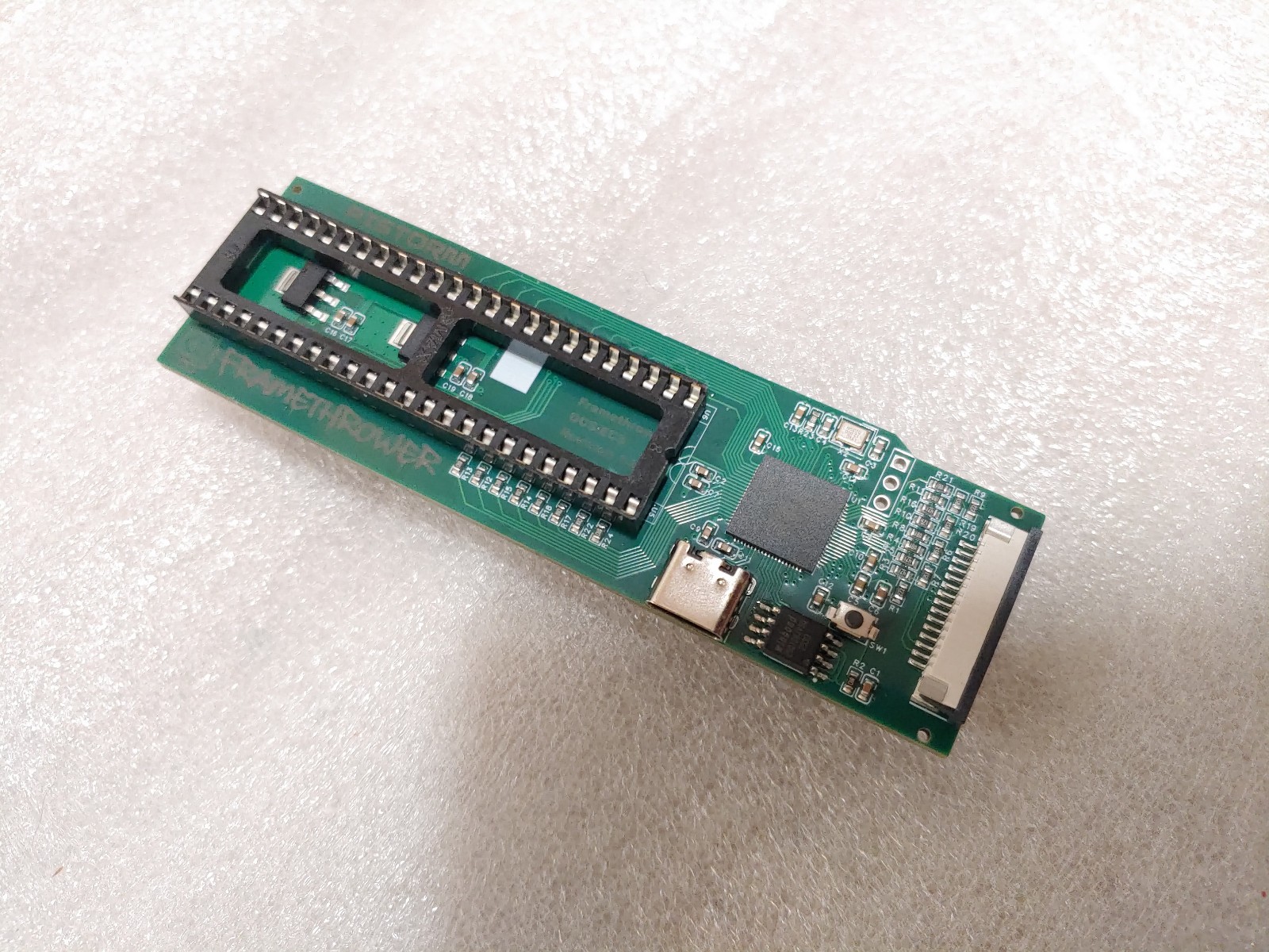 Framethrower, Amiga HDMI output via a PiStorm A500 A2000