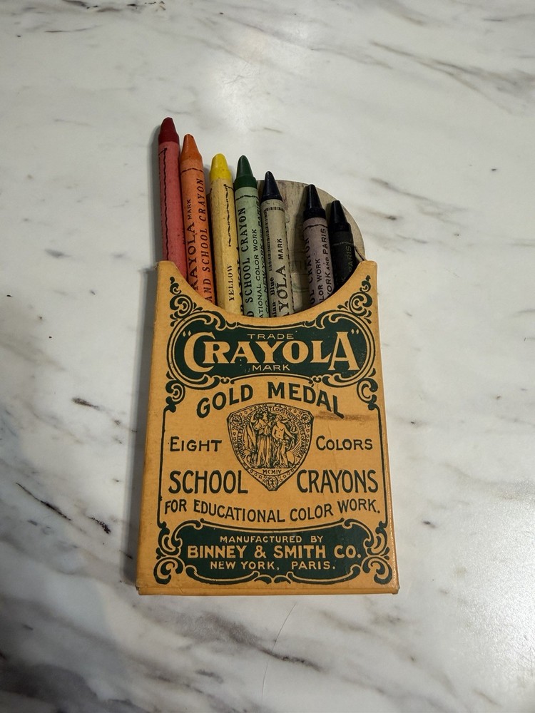 Antique Crayola Crayons