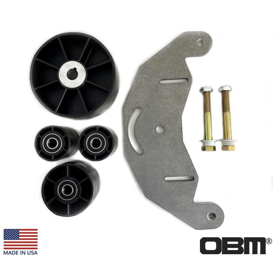 Belt Grinder 2x72 wheel set for knife grinders with steel d-plate