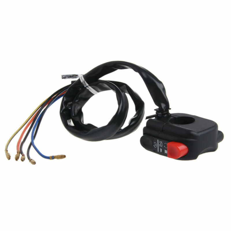 22mm Motorcycle Bar Ignition Switch On Off Starter Engine Start Kill Push Button
