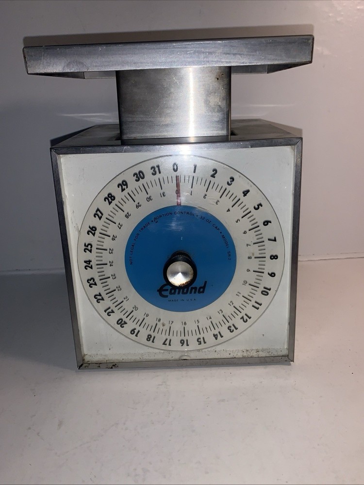 Edlund Scale Portion Control Model SR2 SR-2 USA   32oz Capacity Good Condition