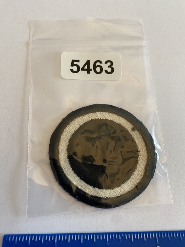 US Army 1st Corps White Black Circle INV5463