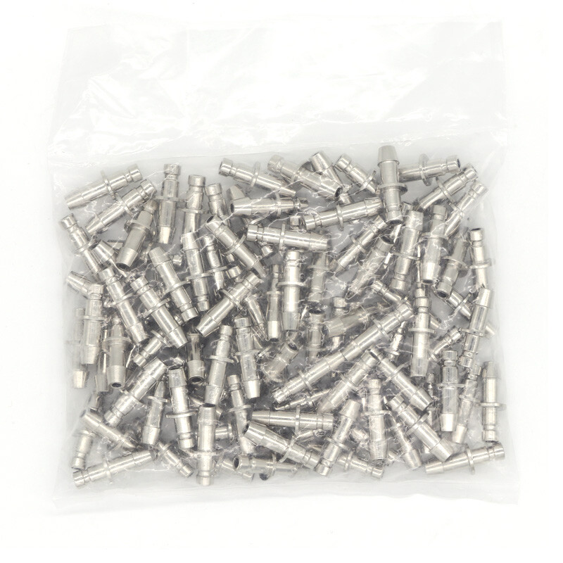 10Pcs/Pack Metal NIBP Cuff Connectors Blood Pressure Cuff Male Connectors Quick