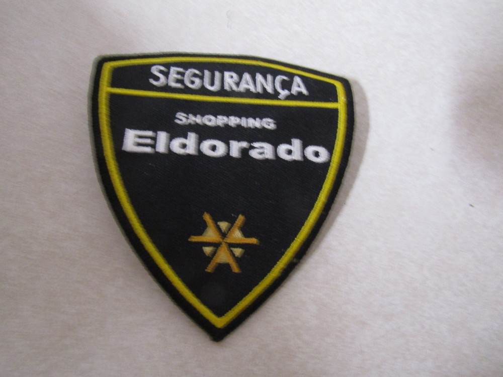 PATCH LAW ENFORCEMENT SECURITY SEGURANCA SHOPPING ELDORADO