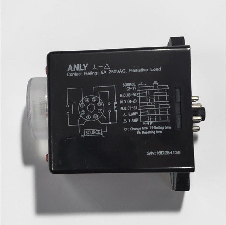 ANLY ELECTRONICS TRD-N ELECTRONIC TIMER TIMING 0.1S-60S VOLTAGE 220VAC FAST SHIP