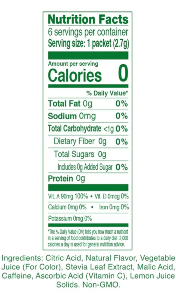 True Lemon Energy Variety Pack, 6 ct - 4 pack