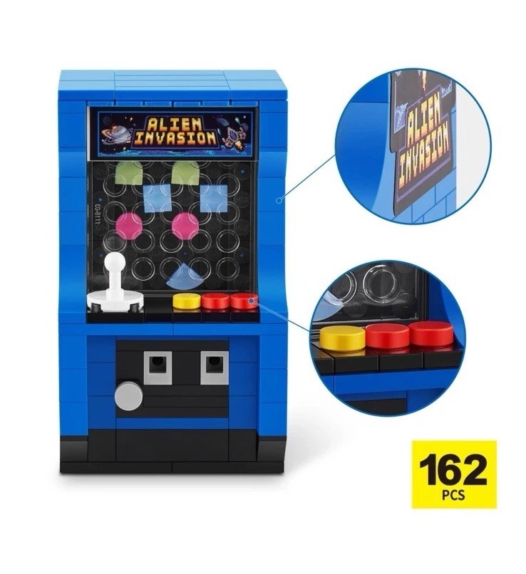 Zuru Max Retro Collection Building Bricks - Arcade Machine (162 pieces)