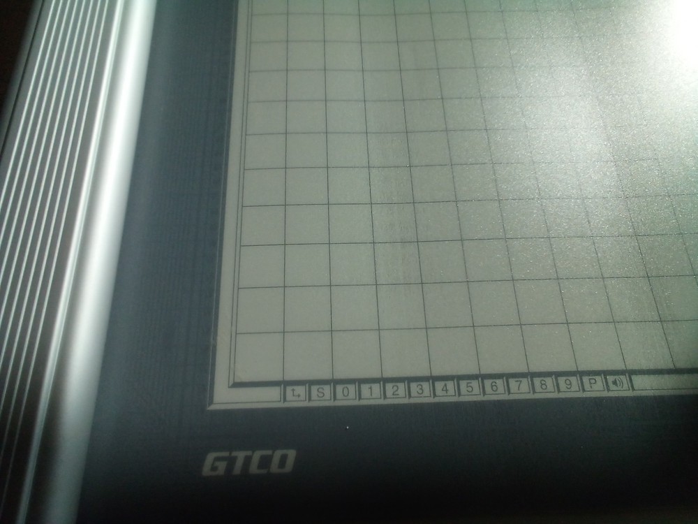 Gtco Calcomp Roll Up Digitizer II, Used!