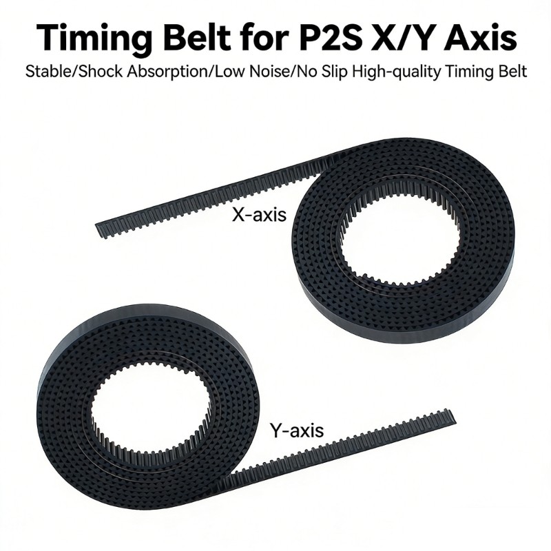 Reliabled Replacement Belt for 3D Printer X Y Axles Consistent Printing Result