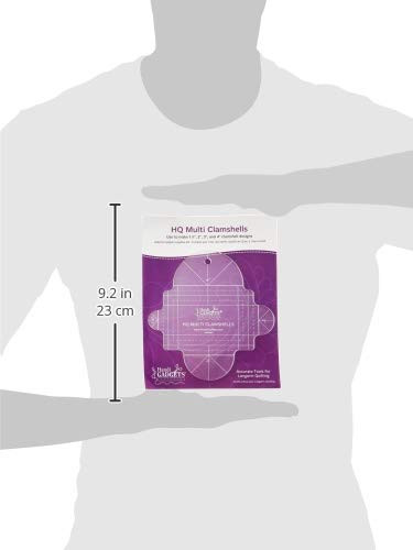 Multi Clamshell Template quilt tools
