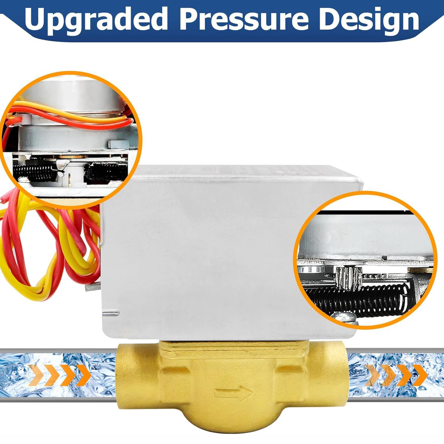 V8043E1012 Motorized Zone Valve,3/4" Sweat Zone Valves replacement for honeywell