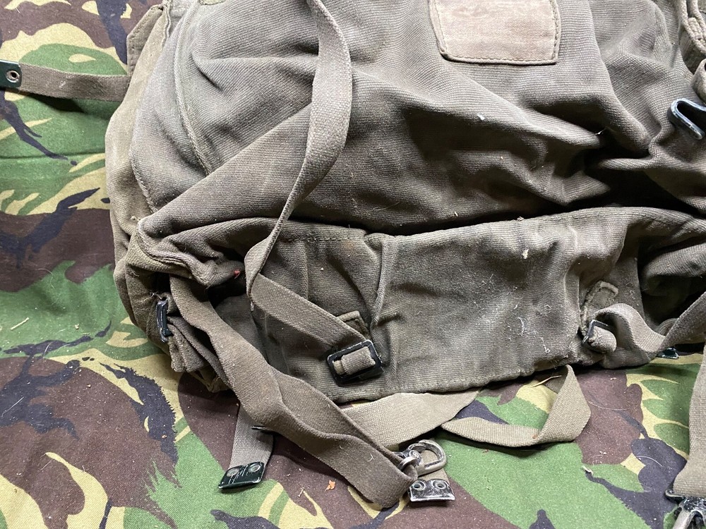Original British Army 58 Pattern Webbing Back Pack