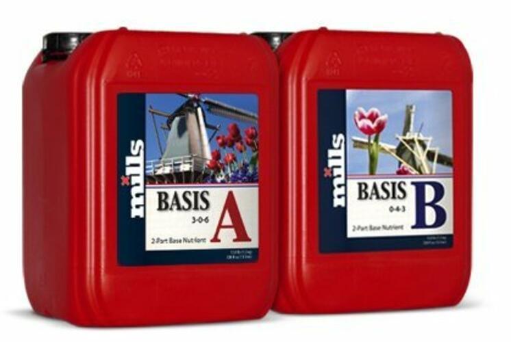 Mills Nutrients Basis A&B 5 Liter Set