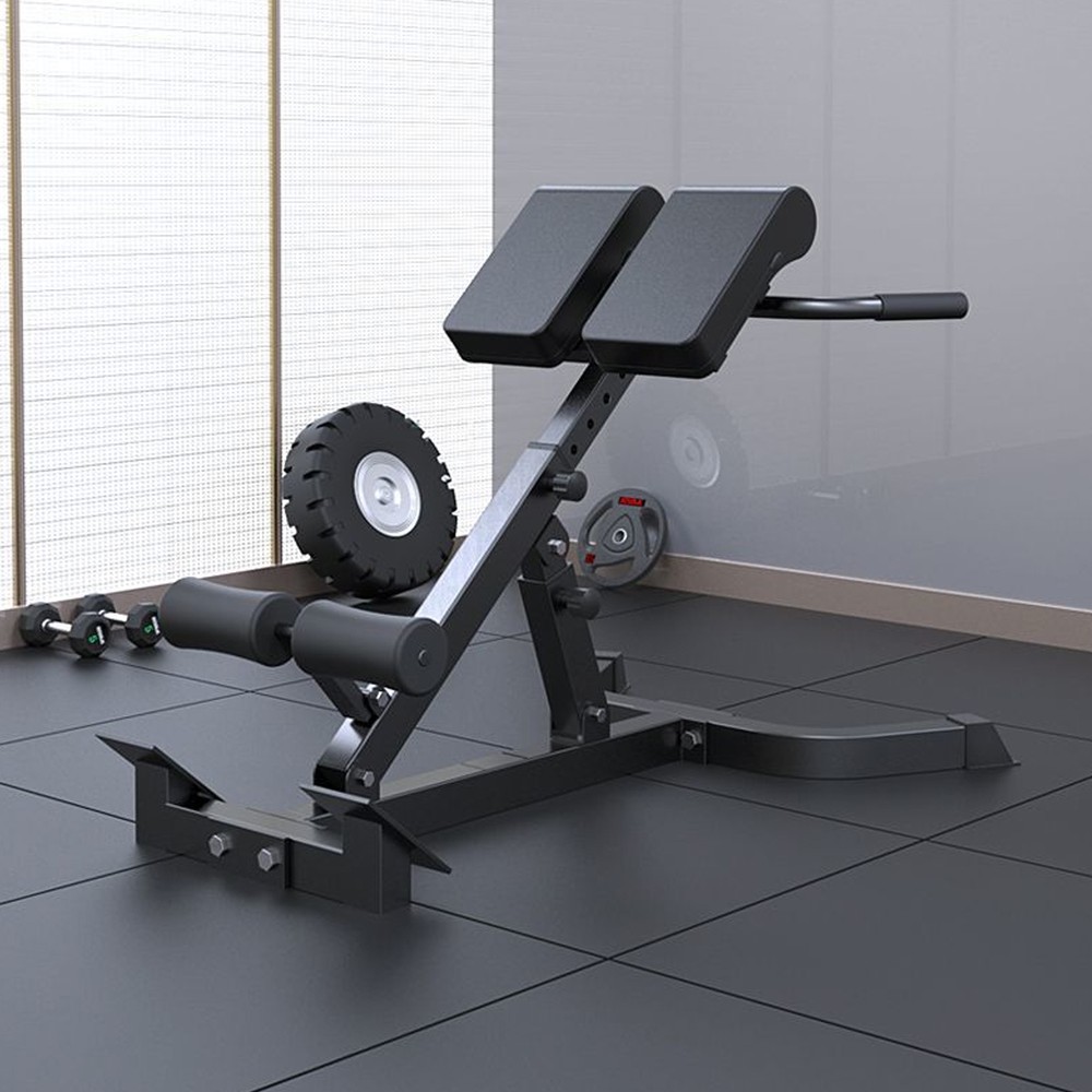 Hyper-Extension Roman Chair - Adjustable Lower Back Bench Machine