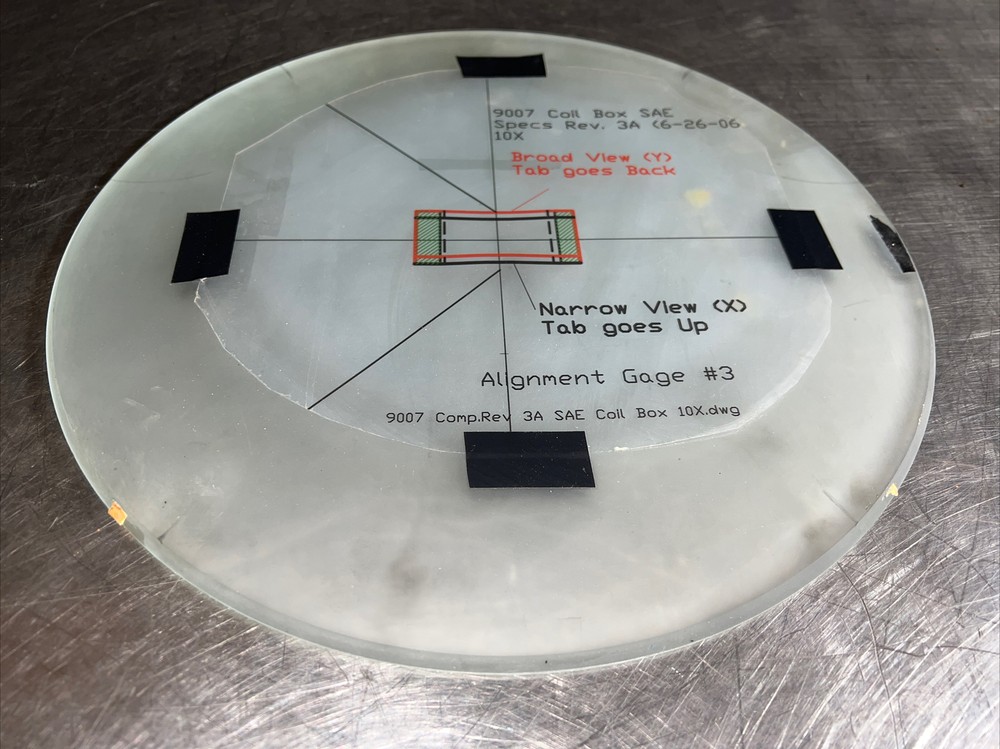 Nikon Profile Projector Model 6C Glass Front