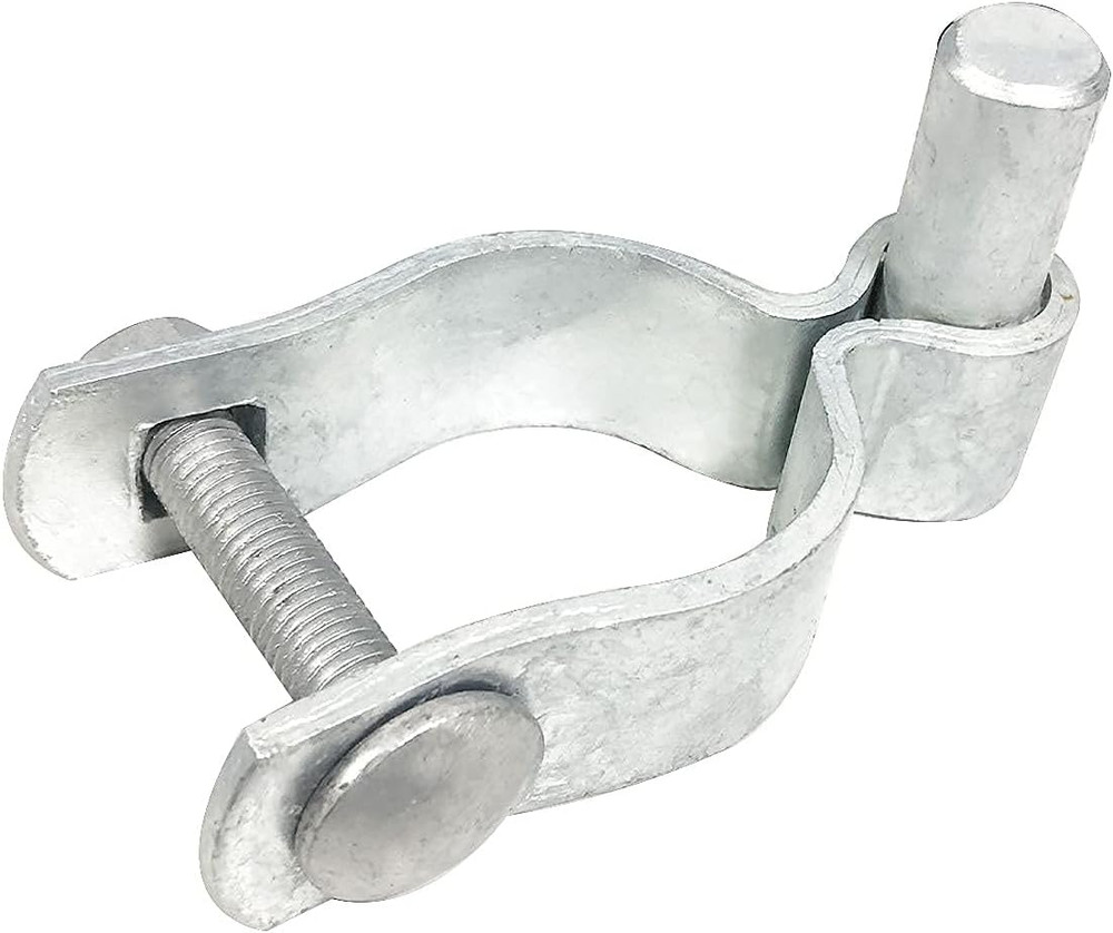 2 Pack Chain Link Fence Gate Post Hinge for 1-5/8" outside Diameter Post/Pipe, P