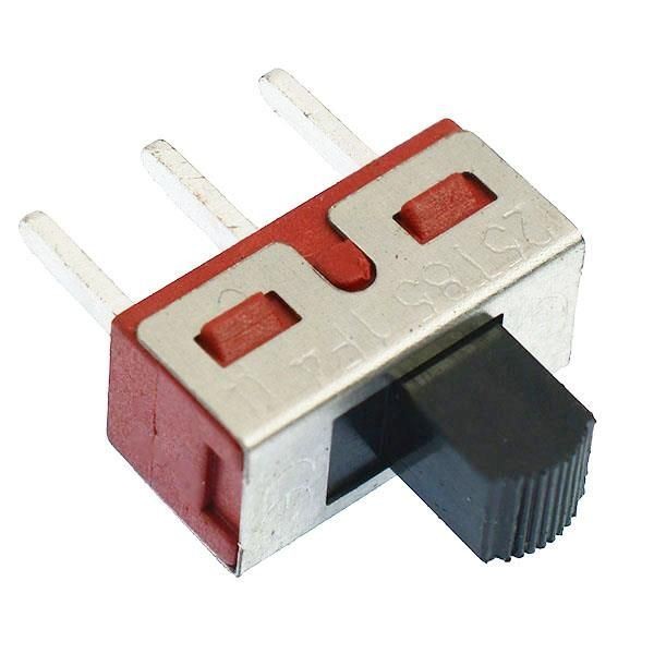 10 x On-On PCB Slide Switch SPDT 0.3A 50VDC