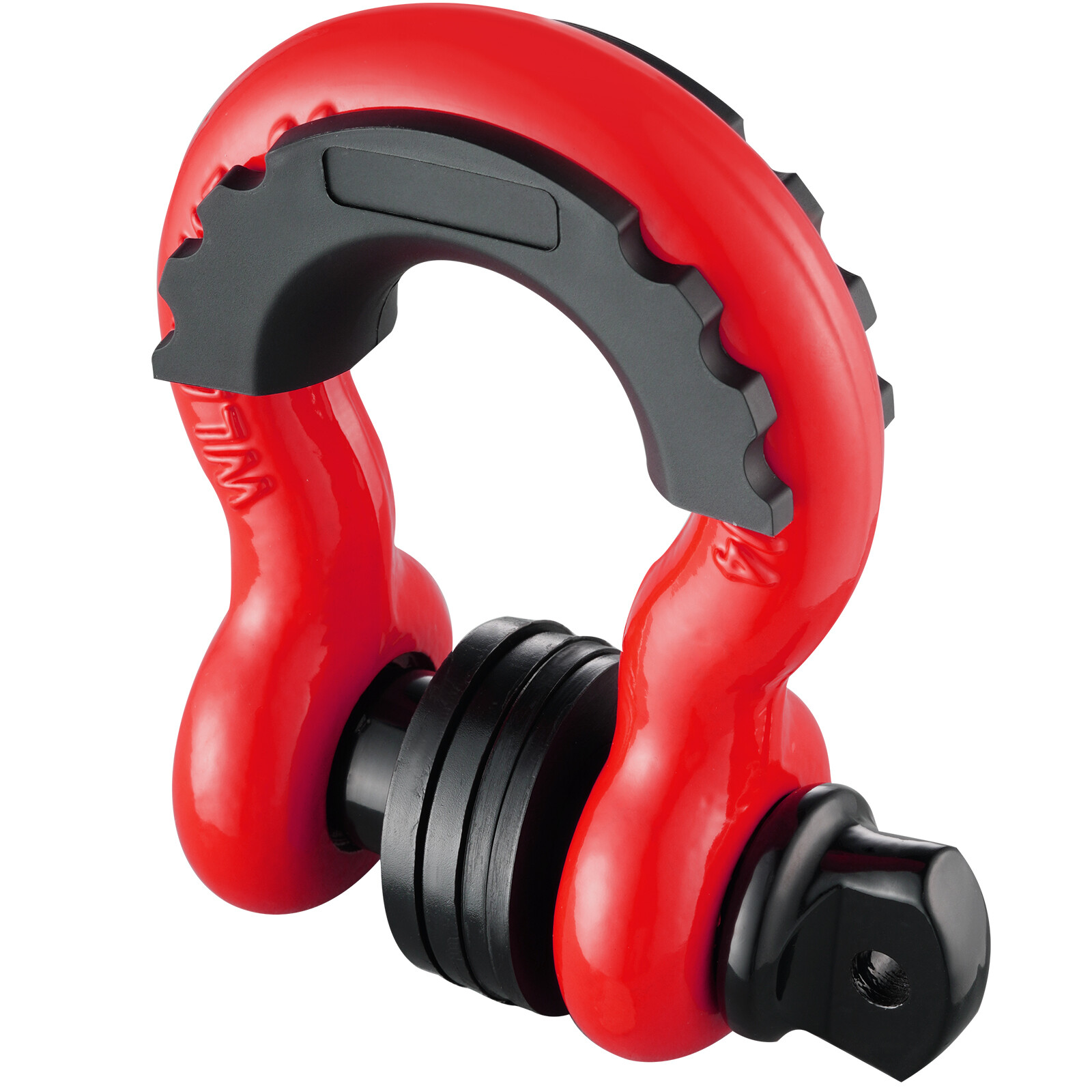 VEVOR 2 Pack 3/4" D Ring Shackle with 7/8" Pin Heavy Duty 62832lb Break Strength