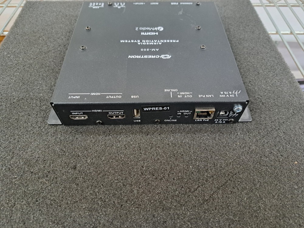 Used, Crestron, AM-200, AirMedia Presentation System