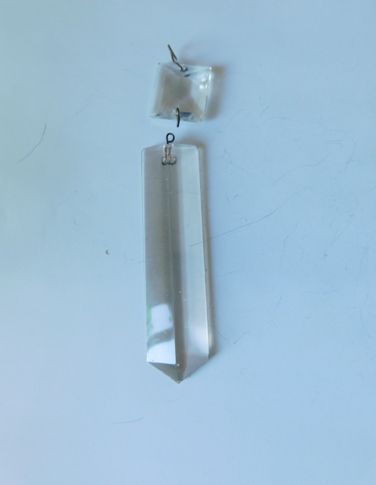 RECTANGULAR PRISMS FOR ANTIQUE CHANDELIER