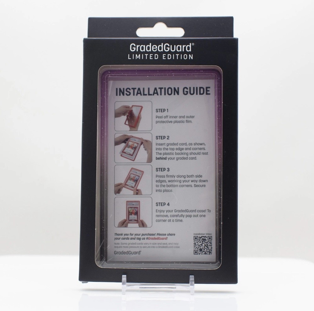 GradedGuard PSA Graded Slab Protector ULTRAVIOLET Limited edition