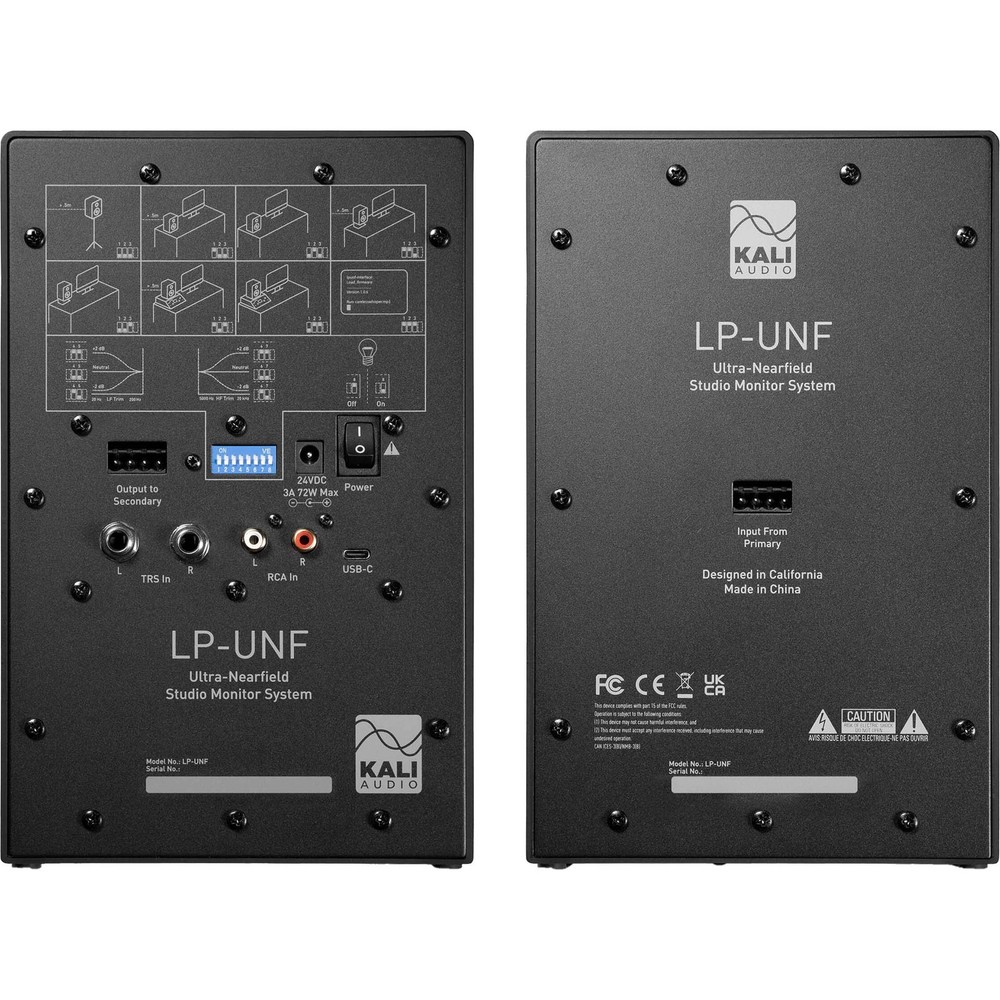 Kali Audio LP-UNF 4” Powered Loudspeaker System w/ Bluetooth, Pair