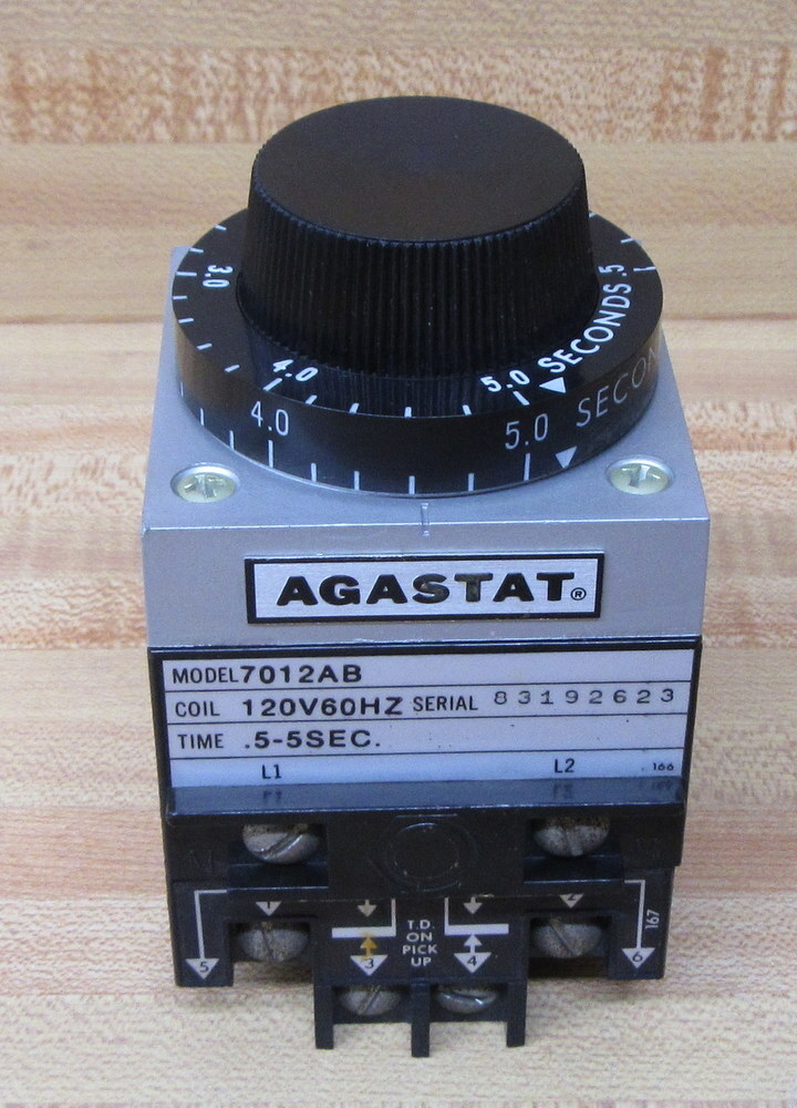 Agastat 7012AB Time-Delay Relay 7012-AB