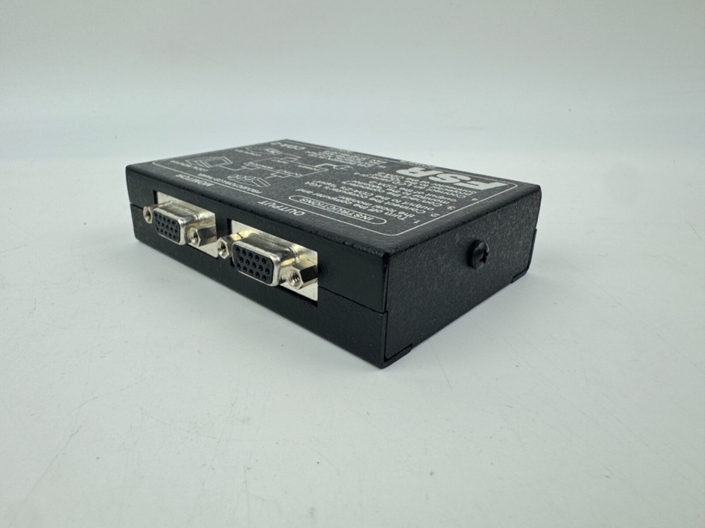 FSR CDA-2 Computer Video Distribution Amplifier w/ Power Supply