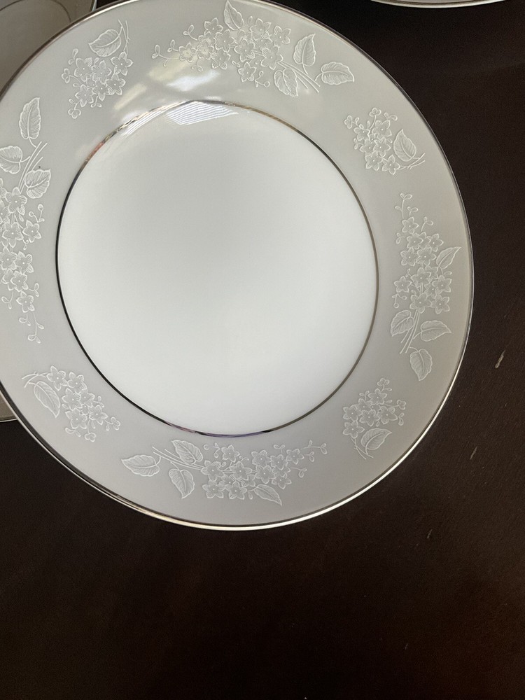 Noritake China Demask 5698 Japan SEVEN PIECE Place Setting EUC
