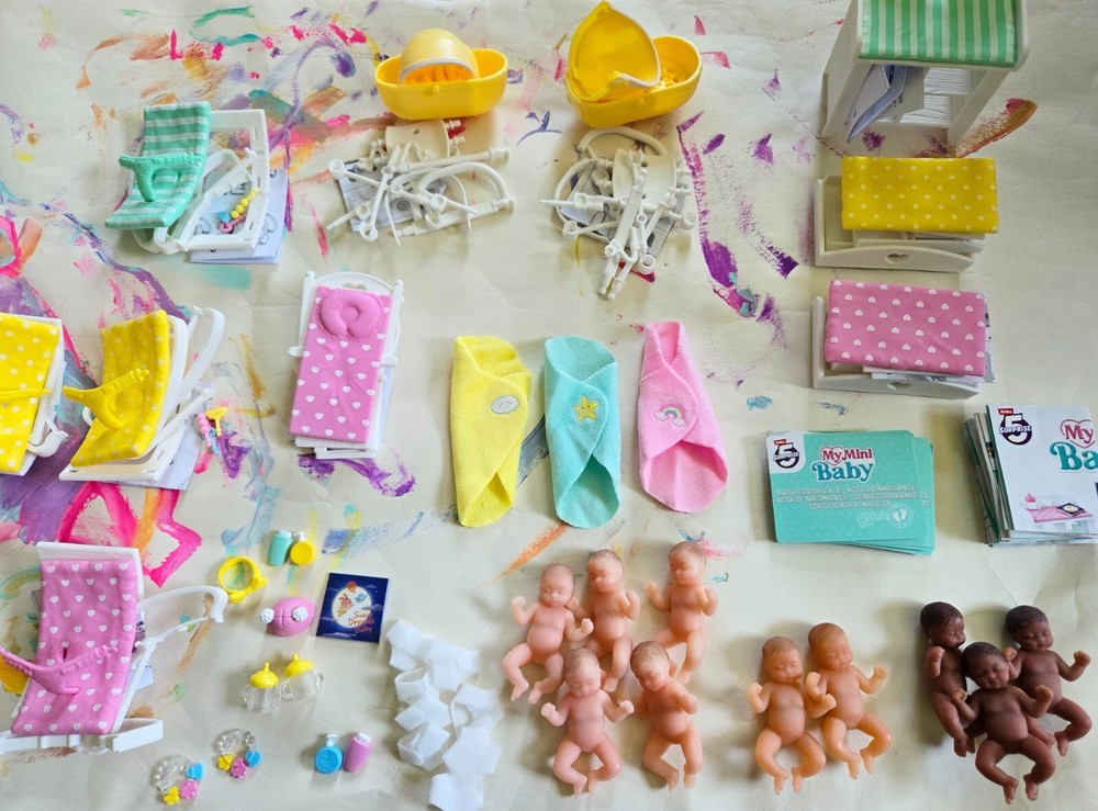 My Mini Baby Accessories Zuru 5 Surprise *YOU PICK Doll, Stroller, Crib SERIES 1