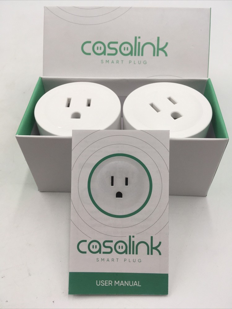 Casalink Smart Plug Socket, Model BSD01, WiFi  Voice VOX Control Amazon Google