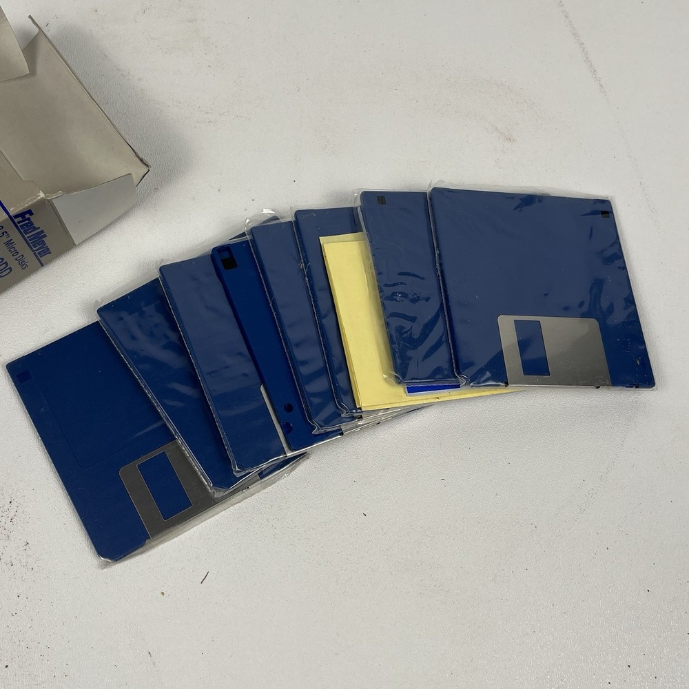 Fred Meyer MF2DD 3.5MM Diskette Double density 8 Disks
