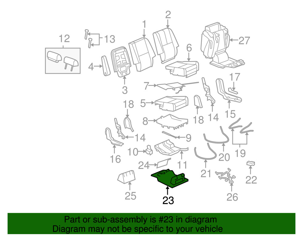 Genuine GM Mount Bracket 22741881