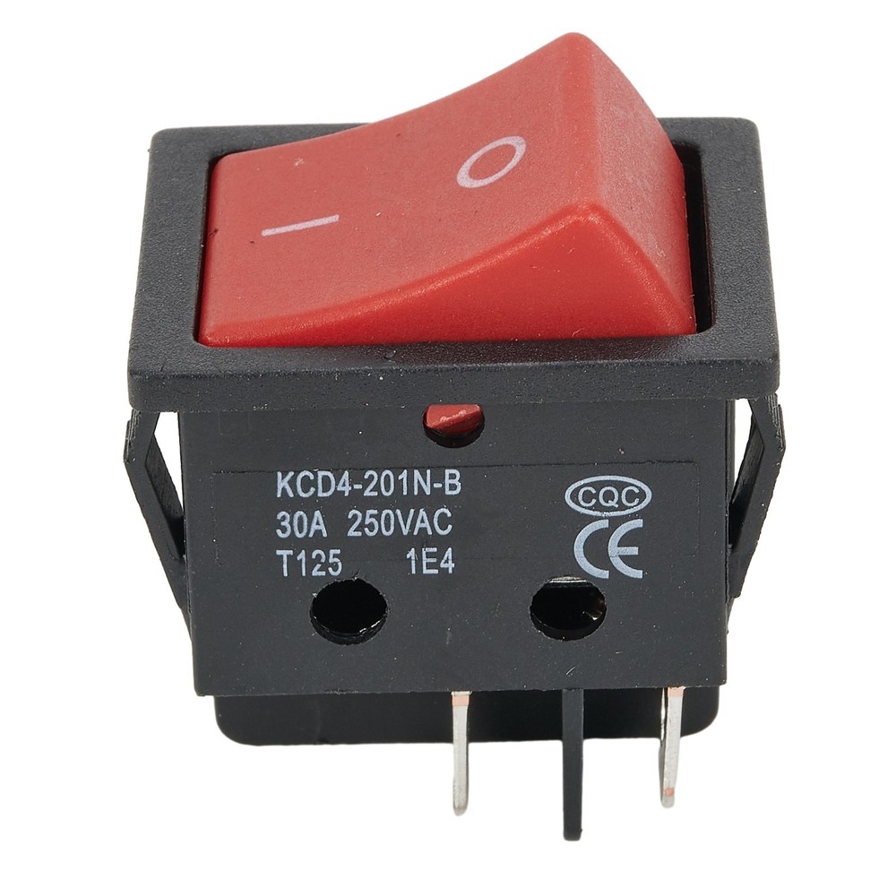 Welding Machine Power Switch 30A/250V AC Electric Heater Switch 4Pin