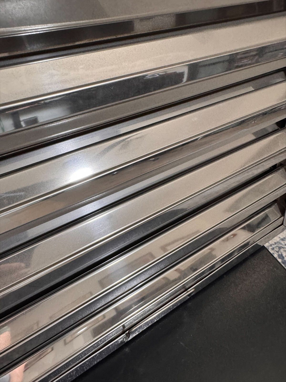 Two AROL Stainless Steel Commercial Hood Filters 19x19 Grease Baffle Restaurant