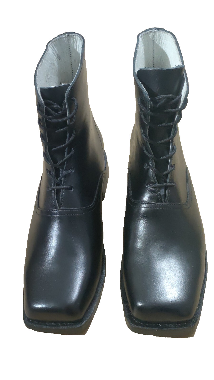 Civil War Jefferson Boot, Handmade Brogan Boot Genuine Cow Hide Leather upper.