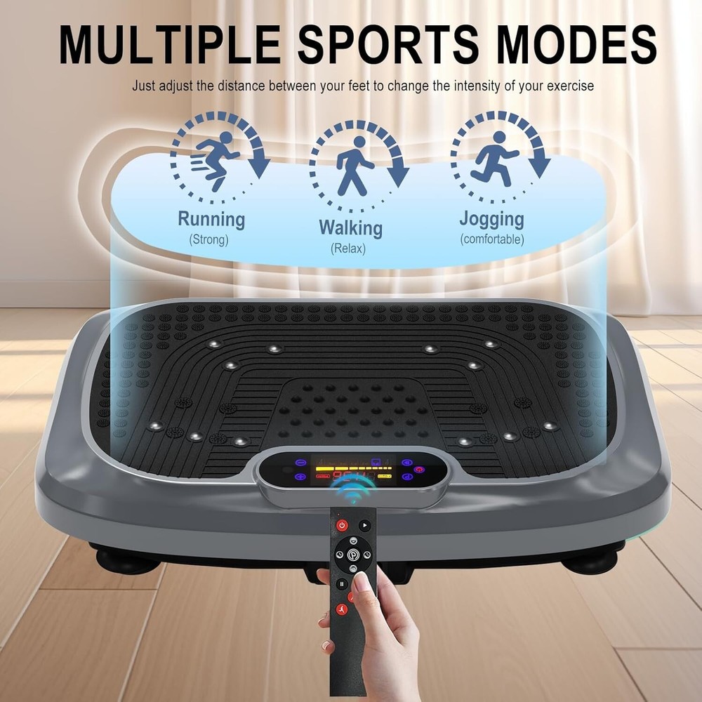 HOTWAVE Vibration Plate Exercise Machine for Lymphatic Drainage Power Vibrating