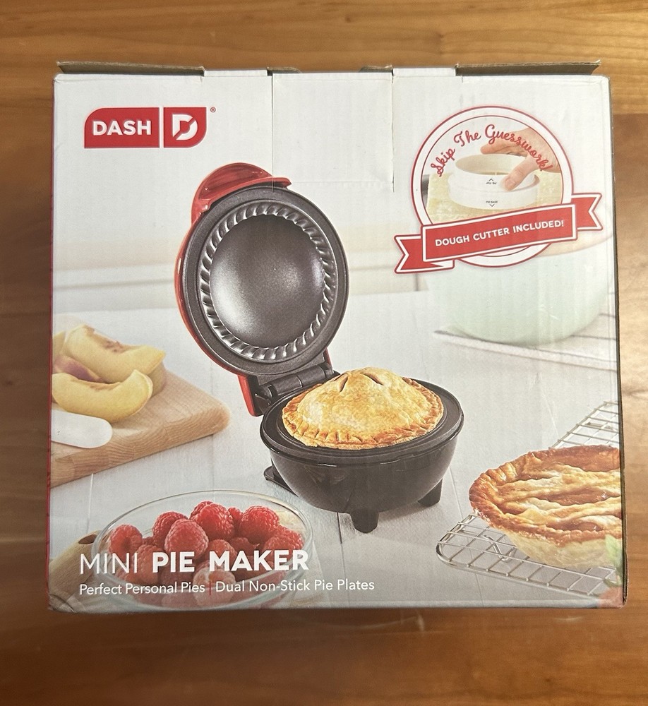 Pie Maker Mini Red: Recipes Included DASH